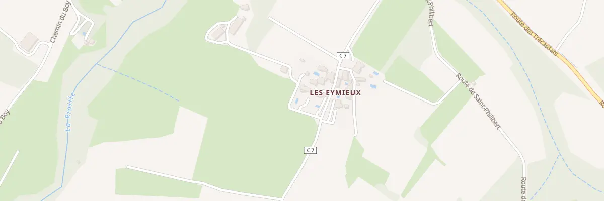 Plan du 5462F Les Eymieux à Villars