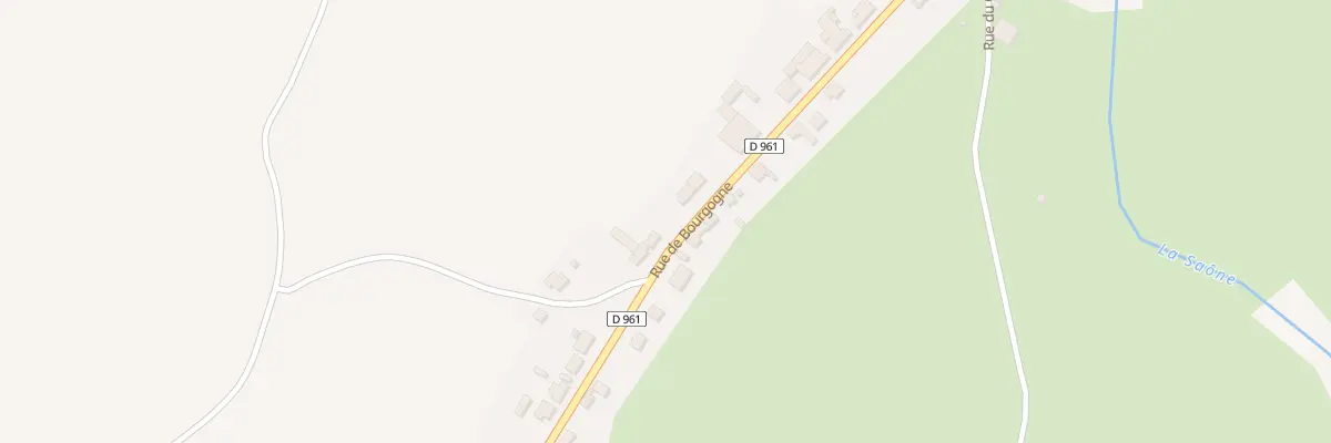 Plan du 30 Rue de Bourgogne à Pontailler-sur-Saône