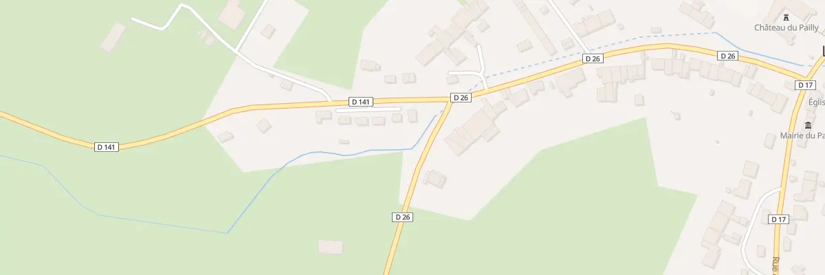 Plan du 47 Rue de la Liberation au Pailly
