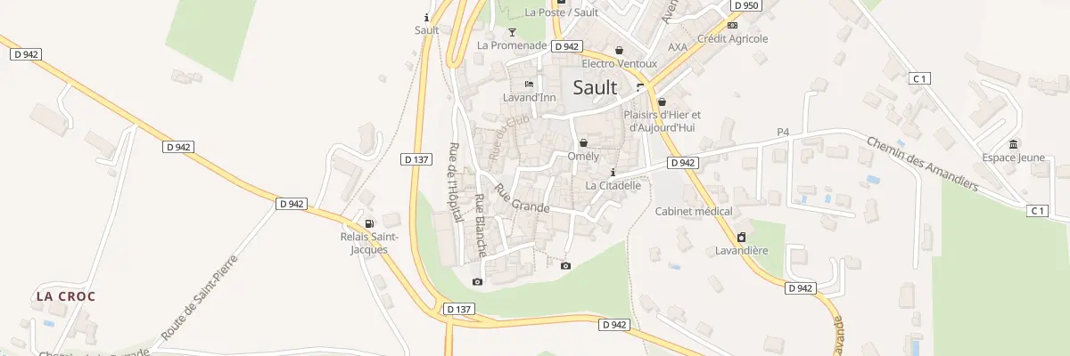Plan du 5078 La Ville à Sault
