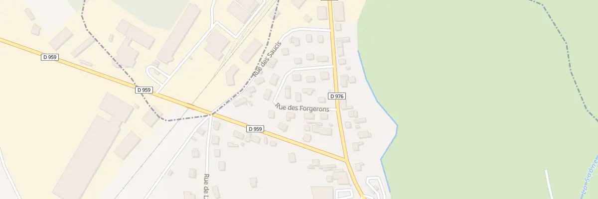 Plan du 6 Rue des Forgerons à Pontailler-sur-Saône