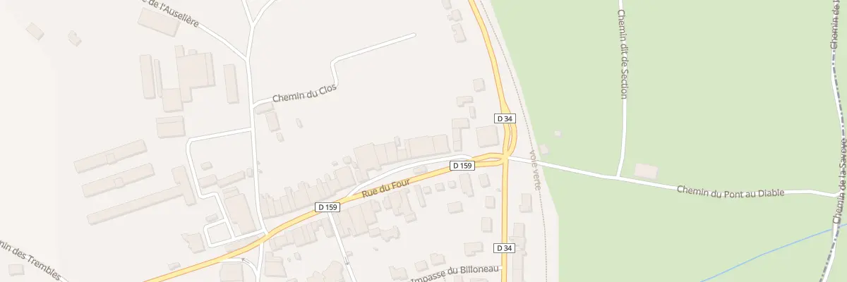 Plan du 6 Rue du Four à Ancemont
