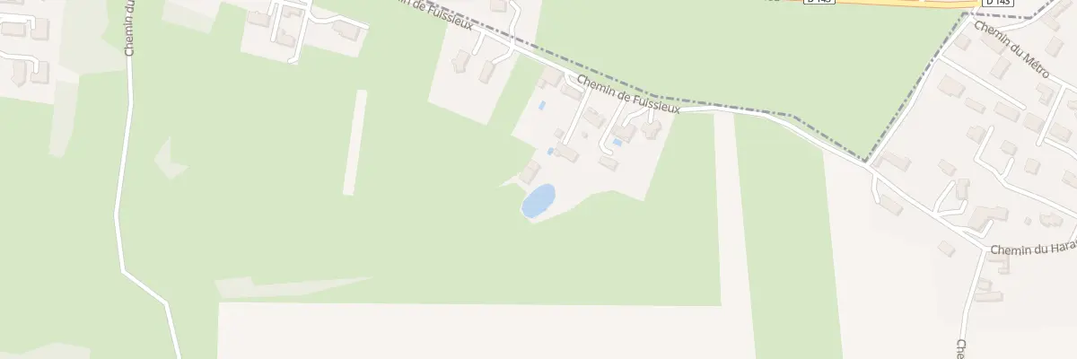 Plan du 254 Che de Fuissieux à Montcarra