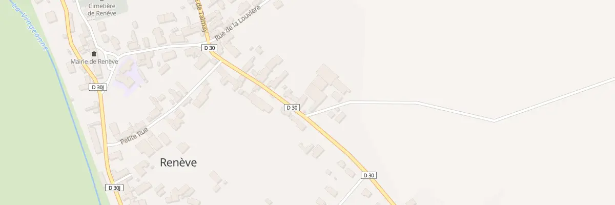 Plan du 39 Rte de Talmay à Renève