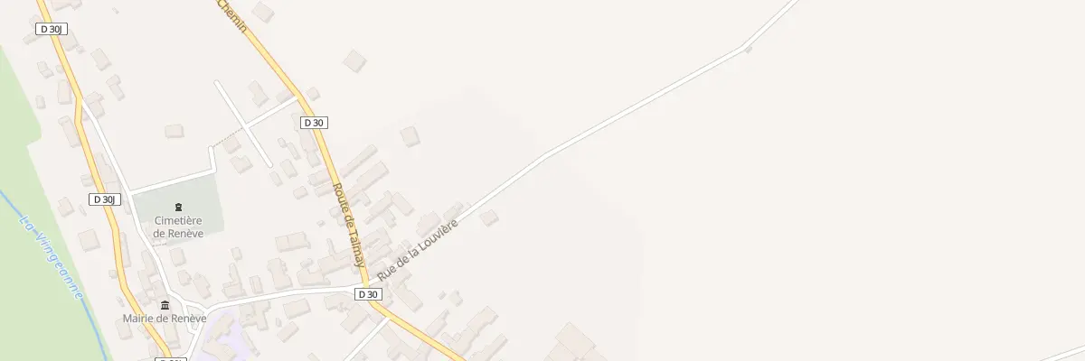 Plan du 4 Rue de la Louvière à Renève