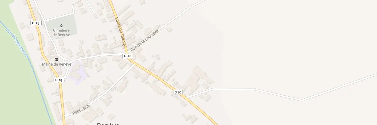 Plan du 33 Rte de Talmay à Renève