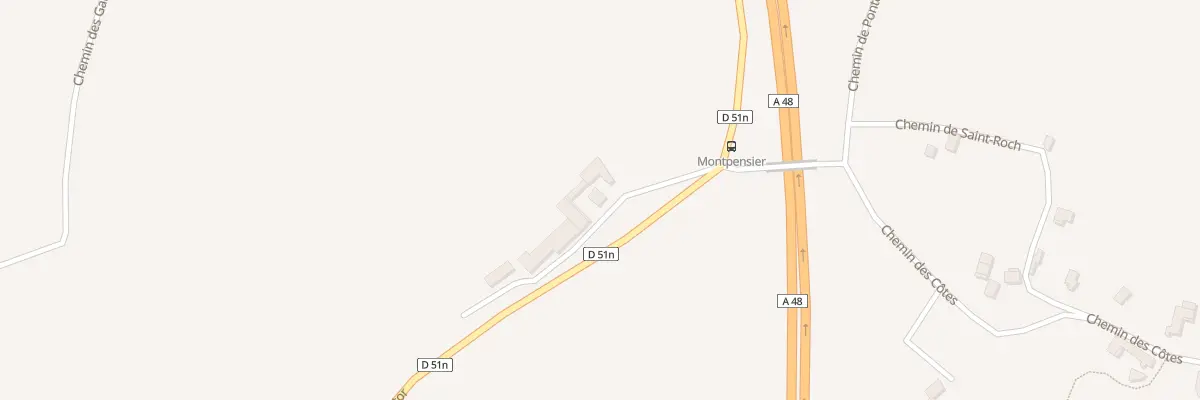 Plan du 93 Rte de Saint-victor à Torchefelon