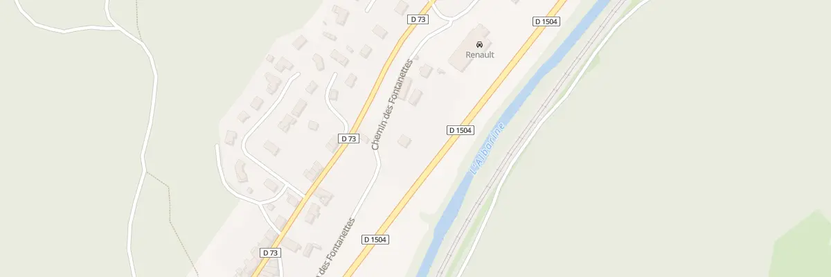 Plan du 5256 Aux Fontanettes à Torcieu