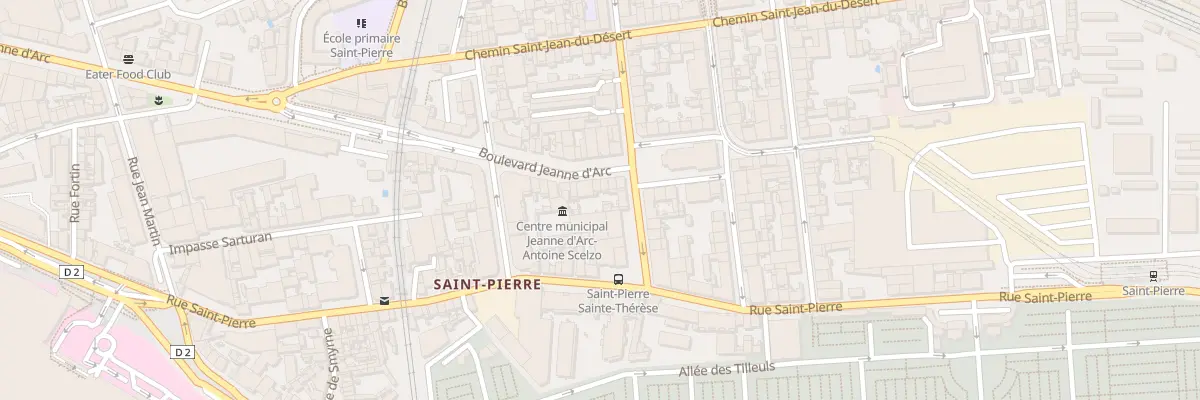 Plan du 134 Bd Jeanne d’Arc à Marseille 5e Arrondissement