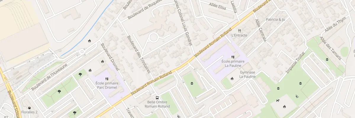 Plan du 330 Bd Romain Rolland à Marseille 9e Arrondissement