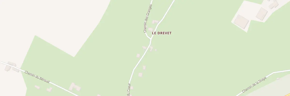 Plan du 17 Che du Coeur à Montrevel