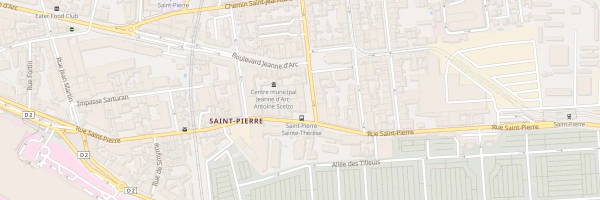 Plan du 371 Rue saint pierre à Marseille 5e Arrondissement