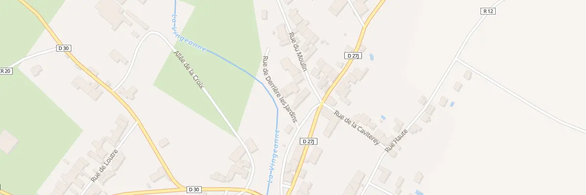 Plan du 1 Rue du Lavoir à Saint-Maurice-sur-Vingeanne