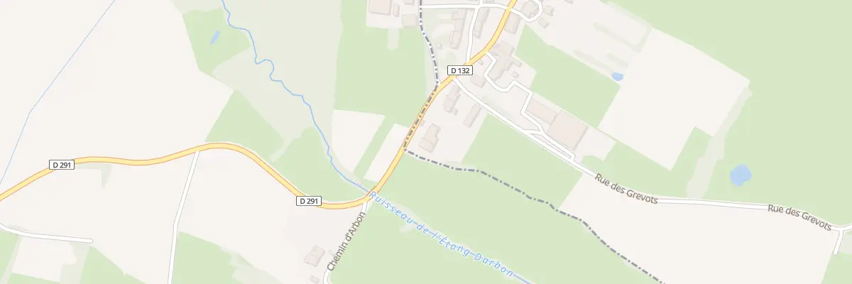 Plan du 31 Rte de Flacey Le Perron à Beaufort-Orbagna