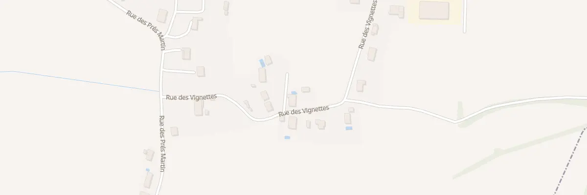 Plan du 28 Rue des Vignettes à Cosges