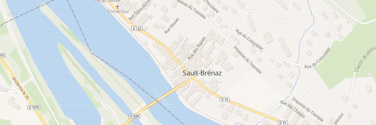 Plan du 4 Rue des Rigues à Sault-Brénaz