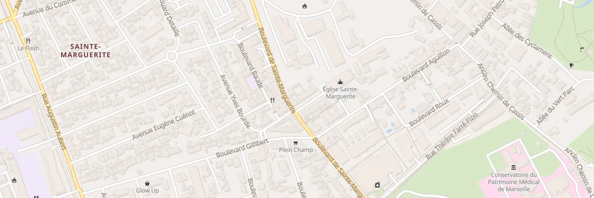 Plan du 3 Pl Antide Boyer à Marseille 9e Arrondissement