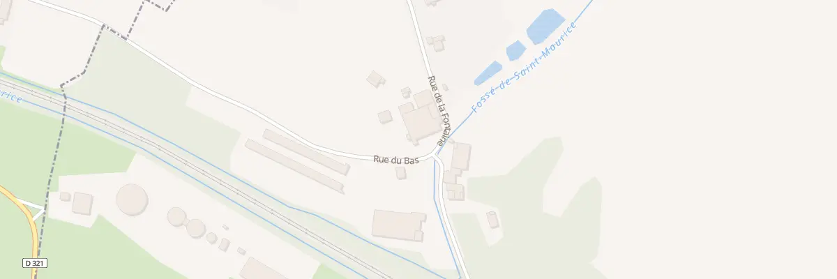 Plan du 2 Rue du Bas à Saint-Maurice