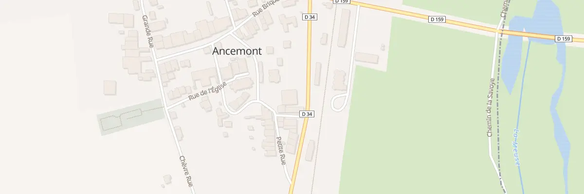 Plan du 11 Rue de la Gare à Ancemont