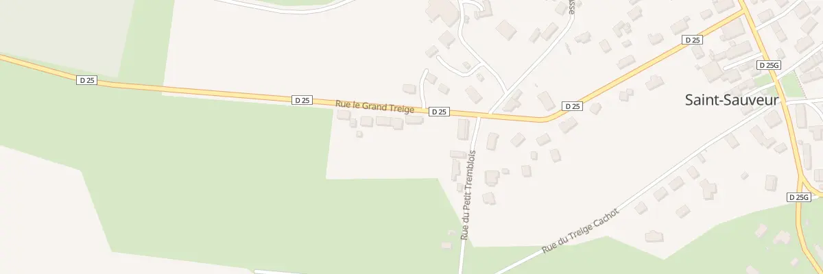 Plan du 9015 Le Grand Treige à Saint-Sauveur