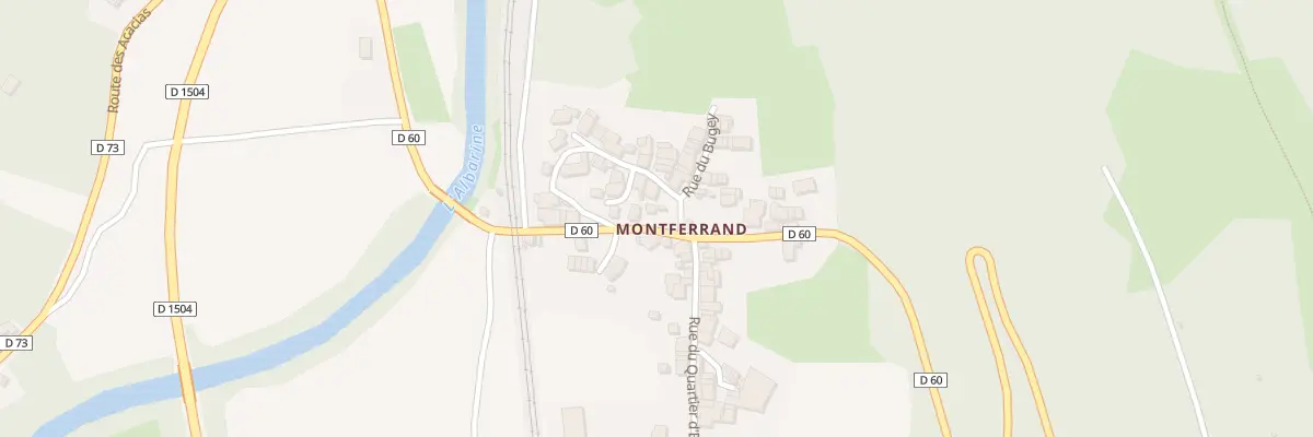 Plan du 5205 Montferrand à Torcieu