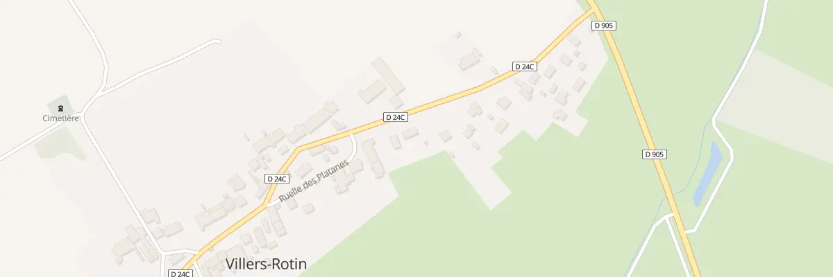 Plan du 24 Rue du Tilleul à Villers-Rotin