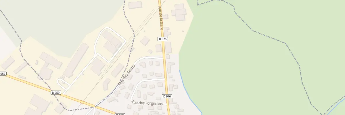 Plan du 42 Rue de la Gare à Pontailler-sur-Saône