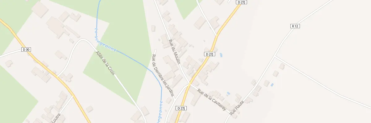 Plan du 6 Rue du Moulin à Saint-Maurice-sur-Vingeanne