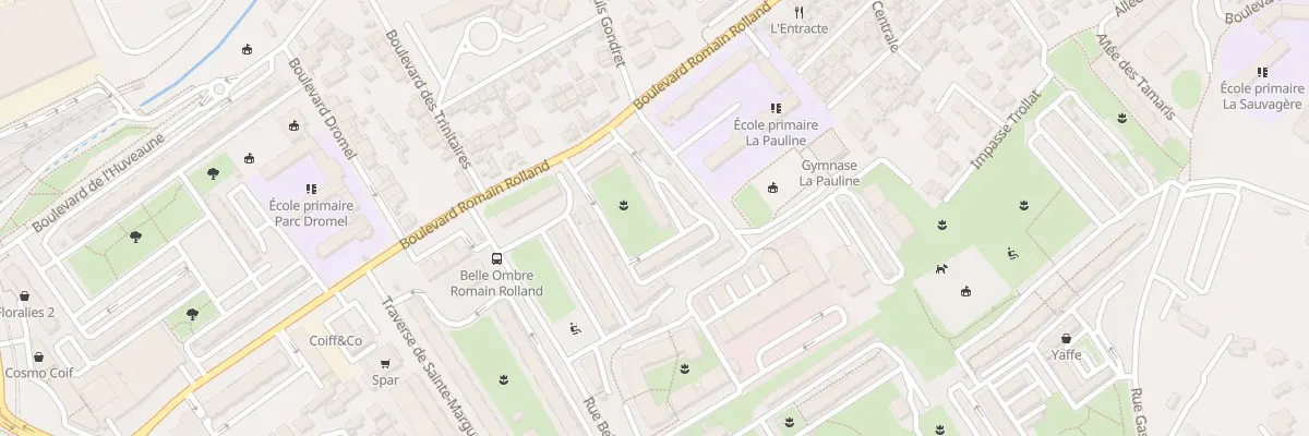 Plan du 349 Bd Romain Rolland à Marseille 9e Arrondissement