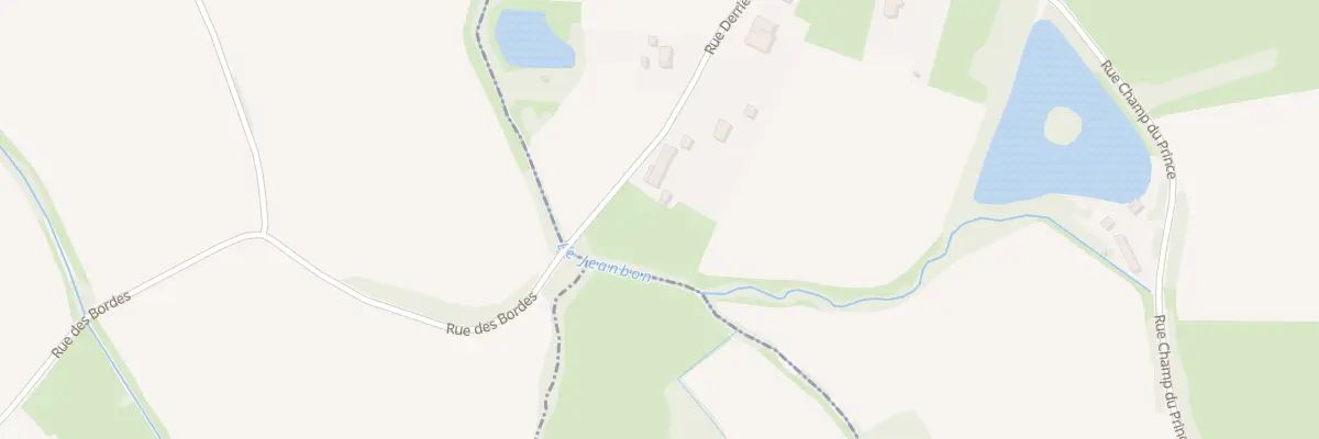 Plan du 951 Rue Derrière à Fontainebrux