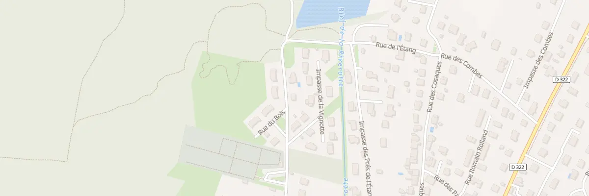 Plan du 32 All des Fleurs à Damparis