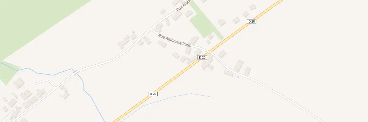 Plan du 1794 Rue de Flammerans à Auxonne