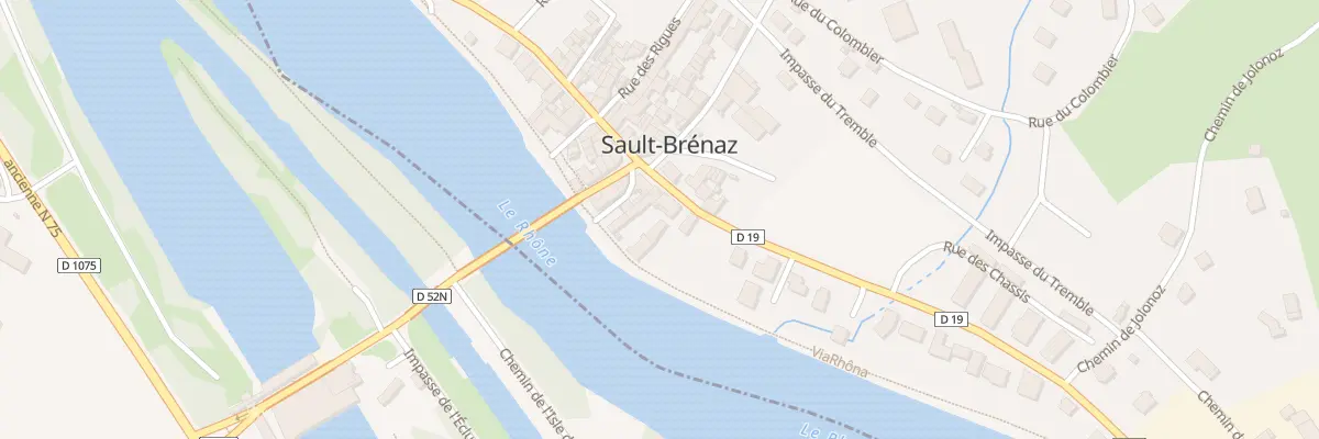 Plan du 6 Rue de l’Industrie à Sault-Brénaz