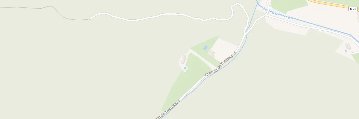 Plan du 5051 Le Tremalaud à Reilhanette