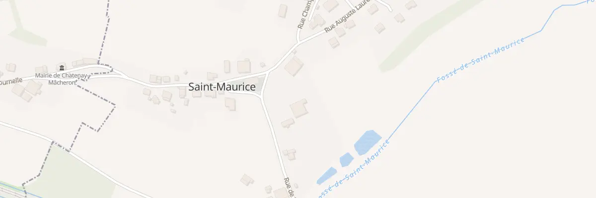 Plan du 1 Rue de la Fontaine à Saint-Maurice