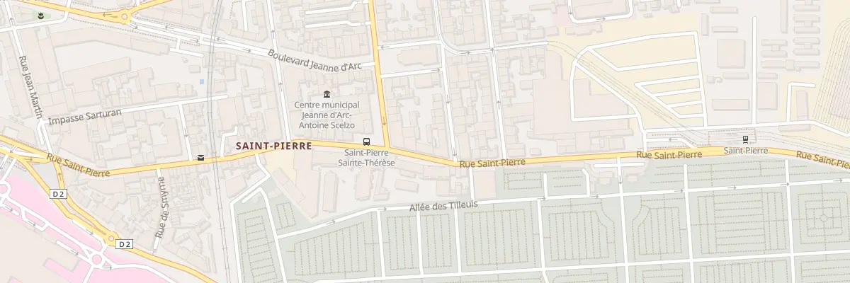 Plan du 385 Rue saint pierre à Marseille 5e Arrondissement