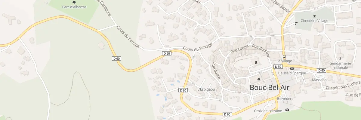 Plan du 431 Av General de Gaulle à Bouc-Bel-Air