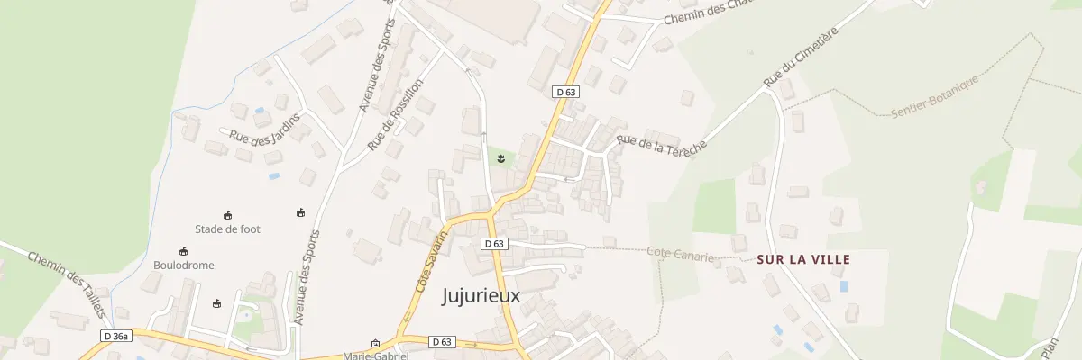 Plan du 4 Rue C.J. Bonnet à Jujurieux