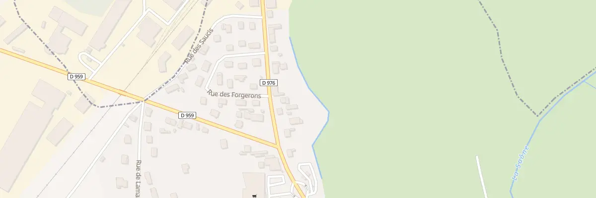 Plan du 26 Rue de la Gare à Pontailler-sur-Saône