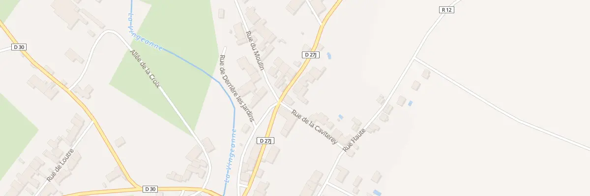 Plan du 1 Rue de la Caviterey à Saint-Maurice-sur-Vingeanne