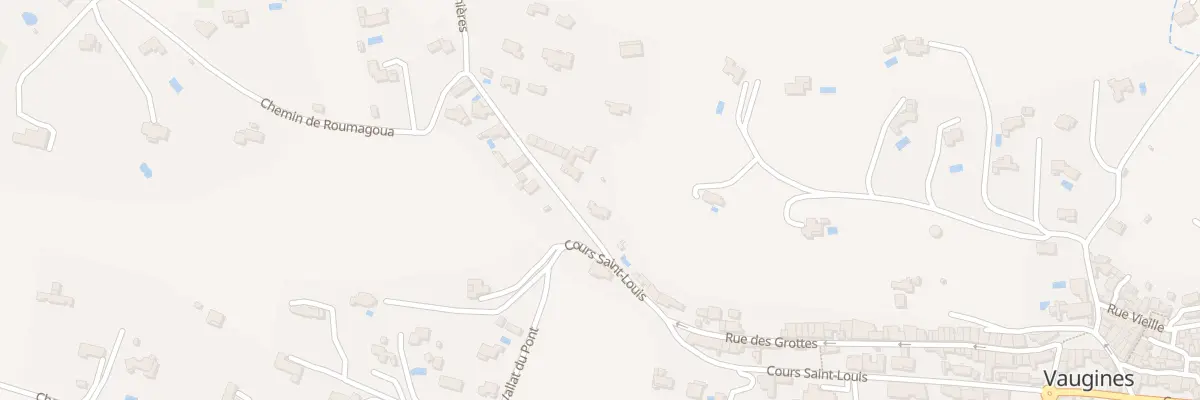 Plan du 5267 Jas de Vauniere à Vaugines