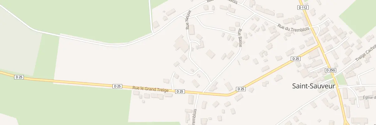 Plan du 9007 Rue Neuve à Saint-Sauveur