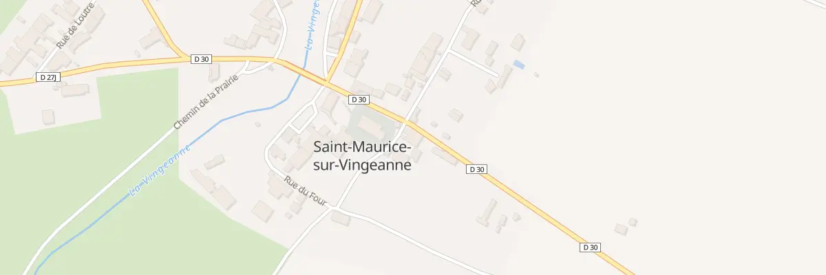 Plan du 2 Rte de Montigny à Saint-Maurice-sur-Vingeanne