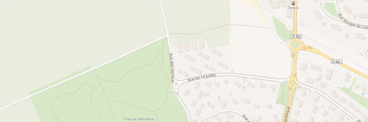 Plan du 30 Rue du 14 Juillet à Tavaux