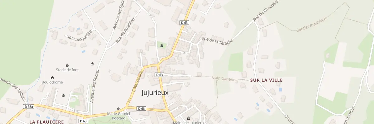Plan du 20 Imp du Pressoir à Jujurieux