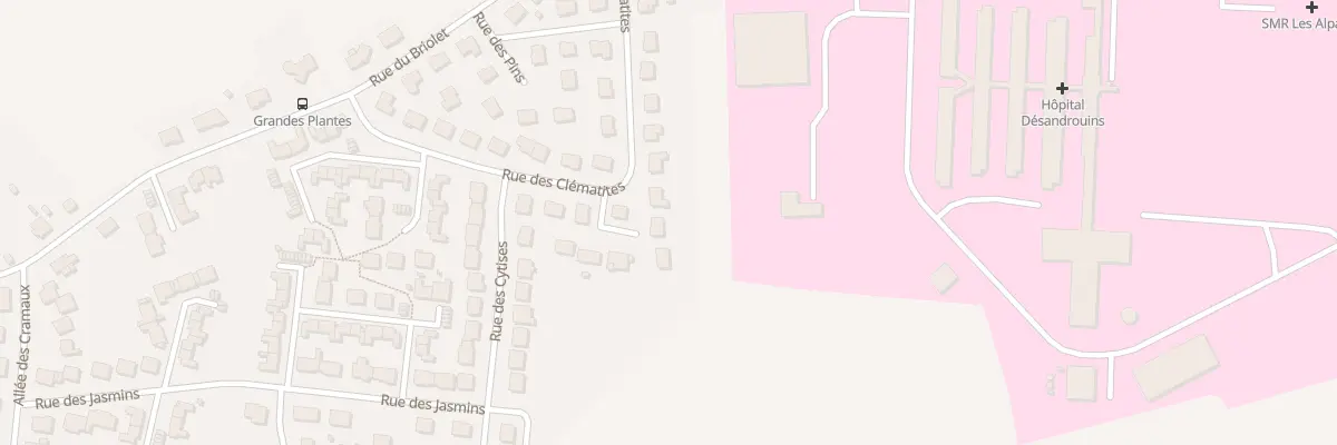 Plan du 6 All des Lauriers à Verdun
