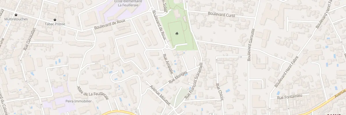 Plan du 10 Rue amedee à Marseille 4e Arrondissement