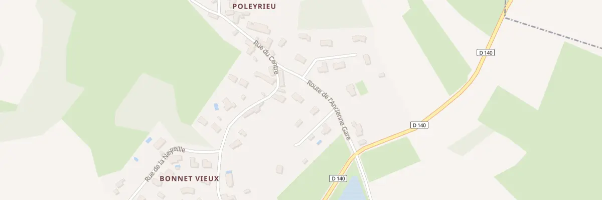 Plan du 8 Rte de l’Ancienne Gare à Courtenay