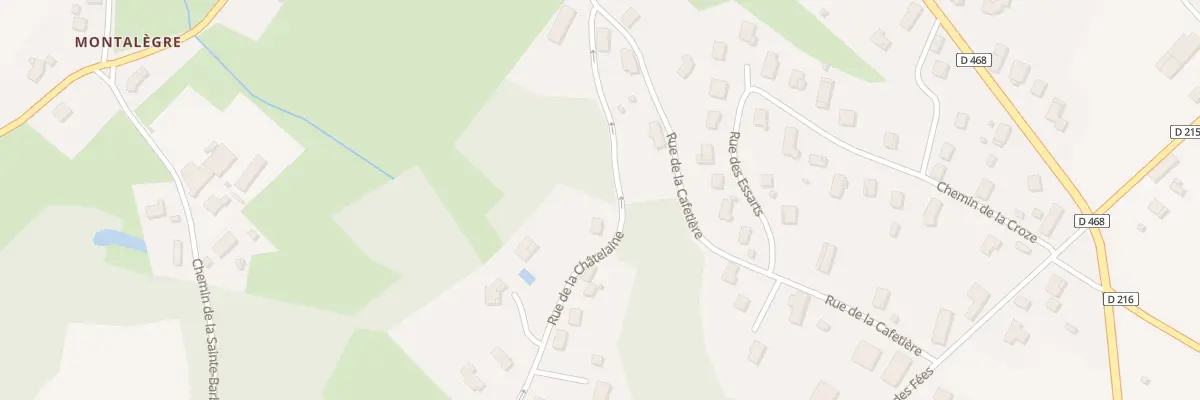 Plan du 3 Rue de la Chatelaine à Asnans-Beauvoisin
