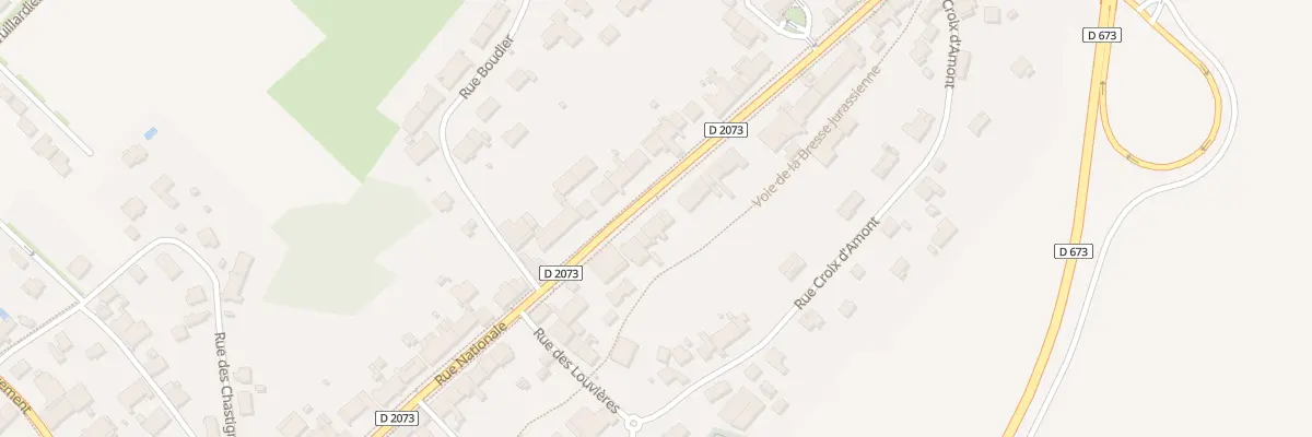 Plan du 23B Rue Nationale à Tavaux